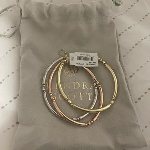 Kendra Scott Lori Stretch Bracelet Set of 3 in Mixed Metal